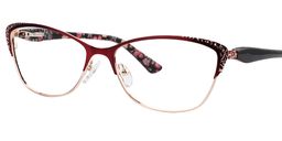 Trisha Cat Eye Red Glasses2