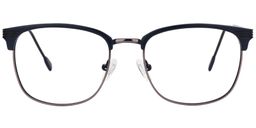 Oscar Browline Dark Blue Eyeglasses0