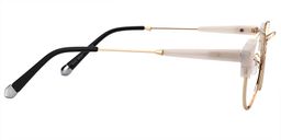 Blanche Round Clear Glasses4