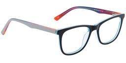 Aviva Rectangle Black Glasses3