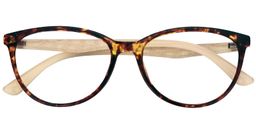 Lauren Cat Eye Gold-Tortoise Glasses1