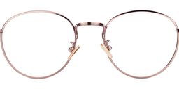 Angel Round Light Purple Glasses3