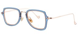 Nydia Geometric Blue Glasses2