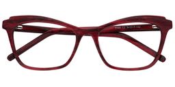 Helen Cat Eye Red Glasses1