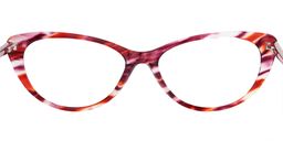 Charis Cat Eye Red Tortoise Glasses3