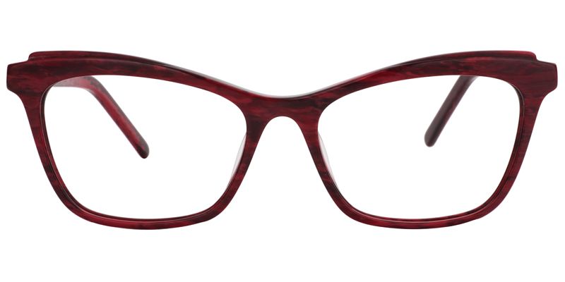 Helen Cat Eye Red Glasses