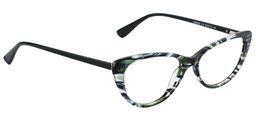 Charis Cat Eye Green Tortoise Glasses3