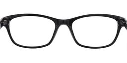 Anne Rectangle Black Glasses2