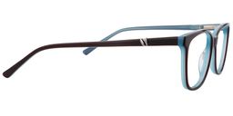 Dana Rectangle Brown Glasses 5