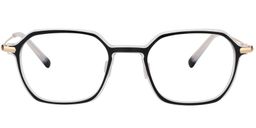 Rebecca Square Black Glasses0