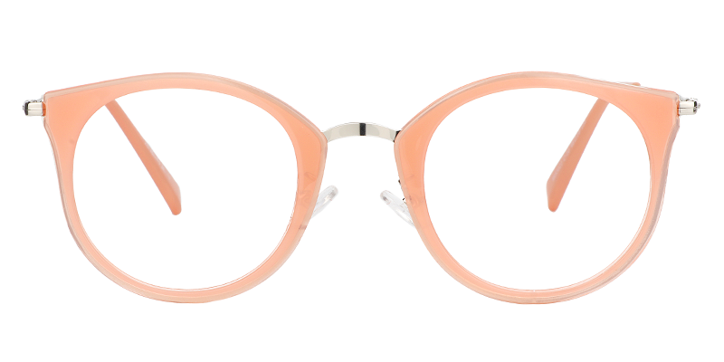Kemble Round Orange Glasses