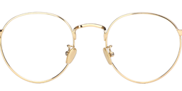 Pamela Round Gold Glasses2