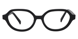 Vanessa Oval Black Glasses0