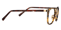 Sarah Rectangle Gold Tortoise Glasses5