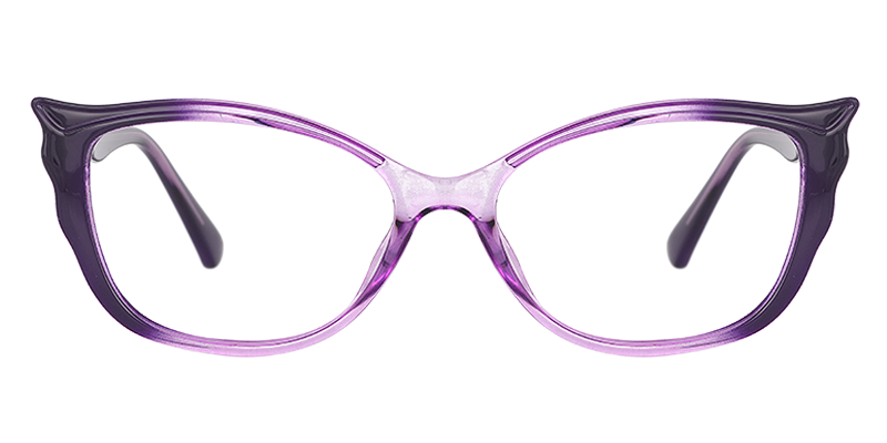 Angel's Wing Purple Glasses