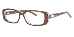 Talia Rectangle Brown Glasses3