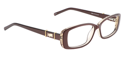 Talia Rectangle Brown Glasses4