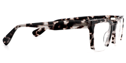 Leslie Rectangle Dark Tortoise Eyeglasses4