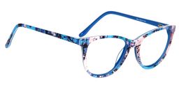 Dorothy Round Blue Glasses4