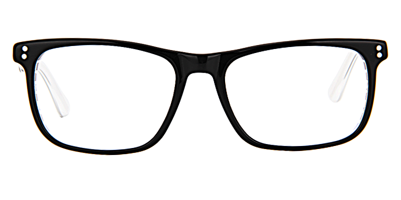 Vernon Rectangle Clear Glasses