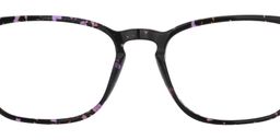 Haley Rectangle Purple-Black Glasses5