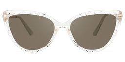 Lucas Cateye Clear Glasses6