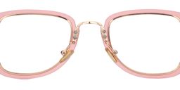 Nydia Geometric Pink Glasses5