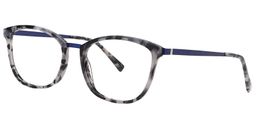 Adelaide Rectangle Blue Black Glasses2