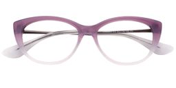 Zenobia Cat Eye Purple Glasses1