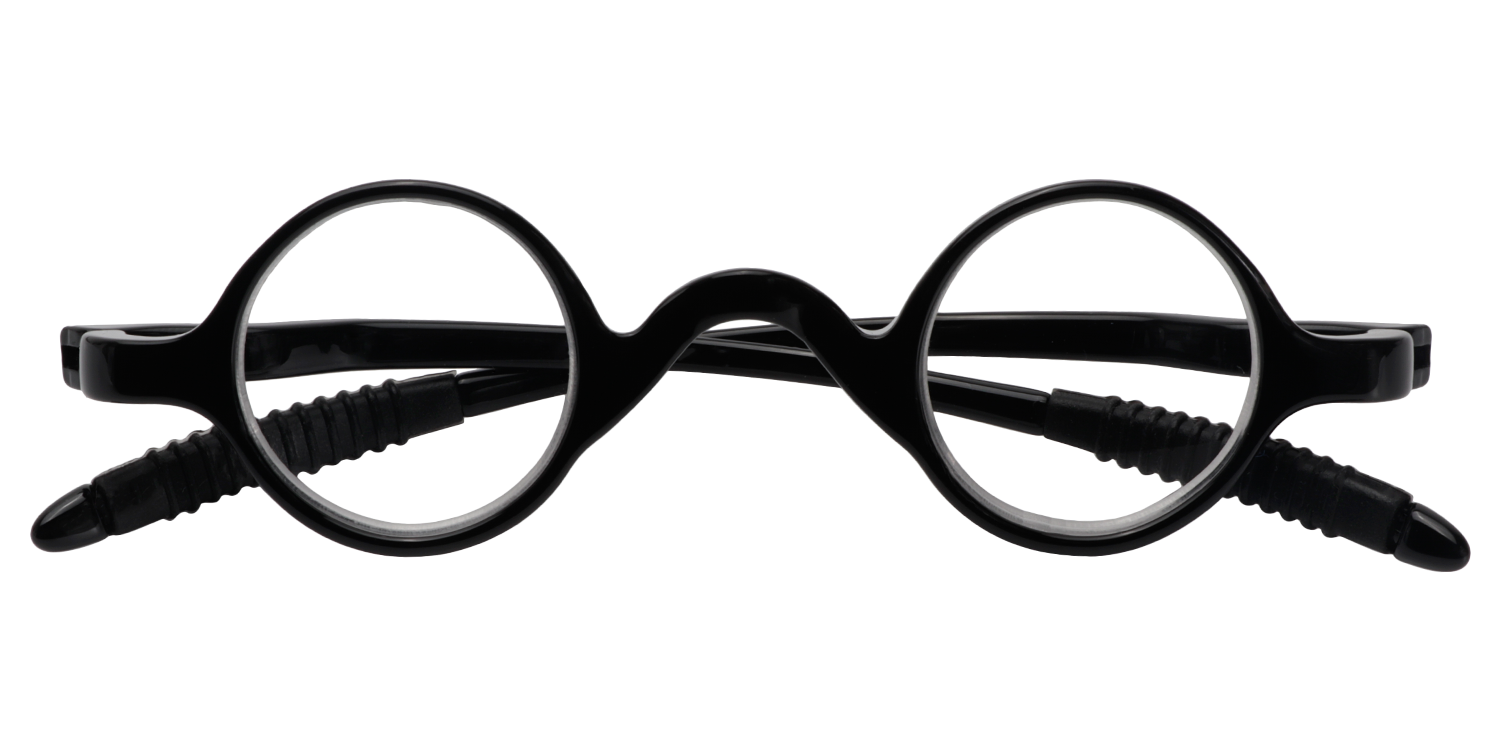 Round Black Reading Glasses | Zeelool Reading Glasses1