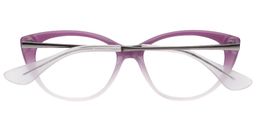 Zenobia Cat Eye Purple Glasses4