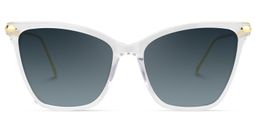 Hilary Butterfly Clear Glasses6