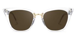Martha Cat Eye Clear Glasses10