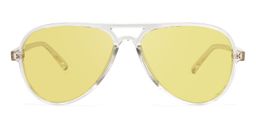 Erwin Geometric Clear Glasses4