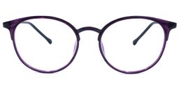 Mary Whitehouse Round Purple Glasses0