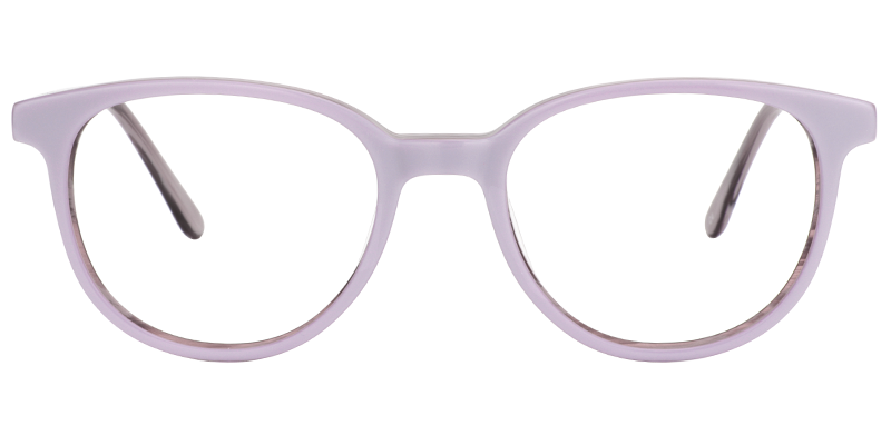 Todd Round Light Purple Glasses