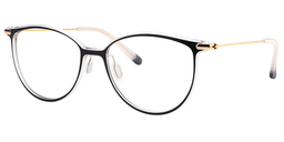 Frieda Round Black Glasses2