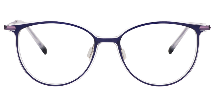 Frieda Cat Eye Purple Glasses