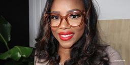 Malcolm Square Beige-Clear Glasses1