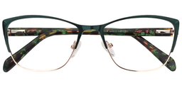 Rowan Browline Green Glasses1