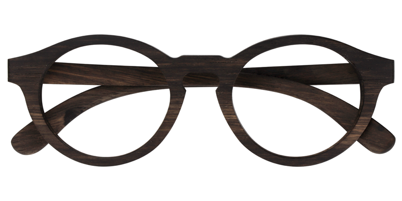 Oval Wood Glasses | Zeelool Eyeglasses1
