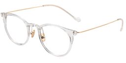 Jessica Round Clear Eyeglasses3