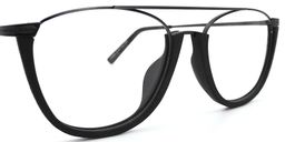Alibi Aviator Black Eyeglasses3