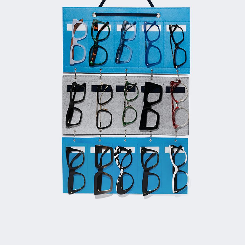 Practical Blue Glasses Hanging Bags