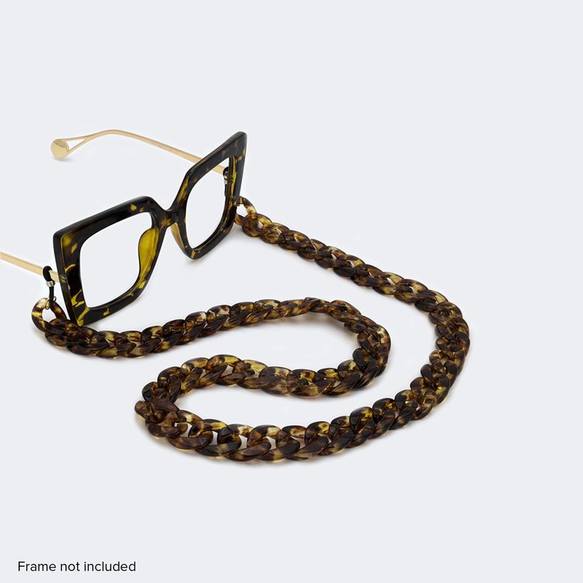 Retro Round Tortoise Chain