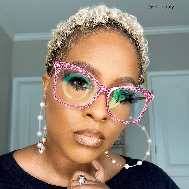 Isaebella Butterfly Bright-Pink Eyeglasses and Fantastic Frame5