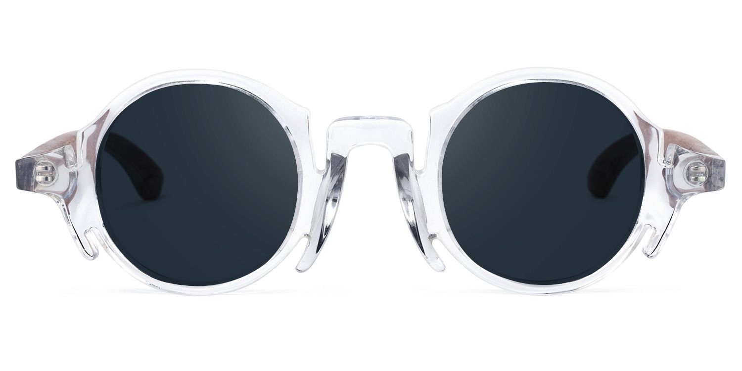 Round Clear Glasses | Zeelool Glasses8