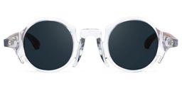 Charlie Round Clear Glasses8