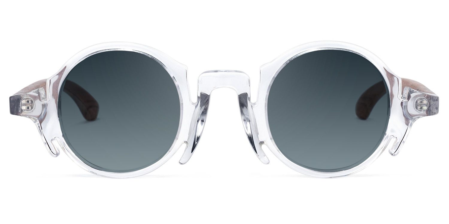 Round Clear Glasses | Zeelool Glasses10