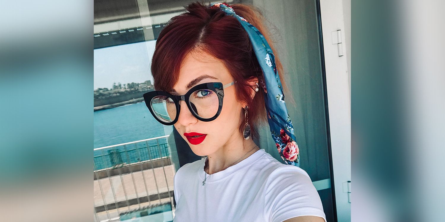 Cat Eye Black Glasses | Zeelool Glasses1